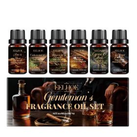EELHOE Six-Bottle Home Fragrance Oil Set, 6 x 10 ml